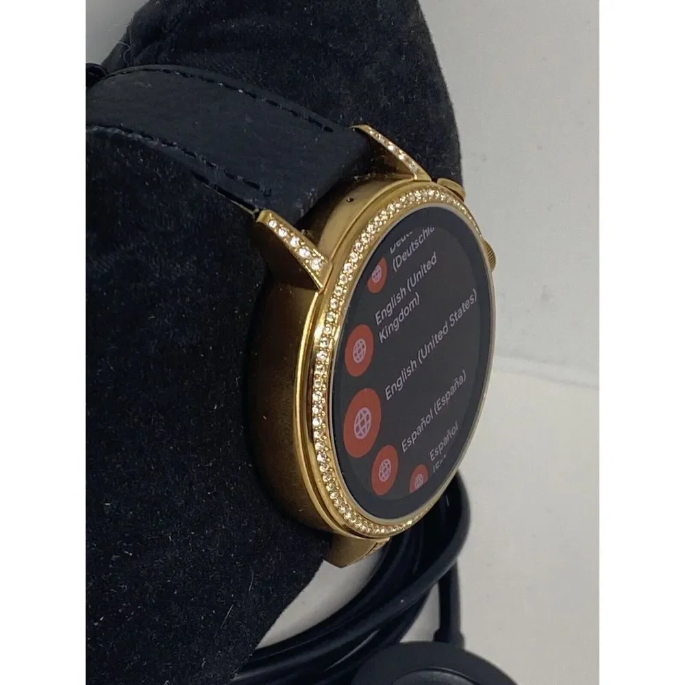 Fossil Gen 4 Authentic Digital Dial Smart Watch Custom Band FTW6011 AB416